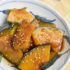 かぼちゃのガーリック照り焼き【作り置き】