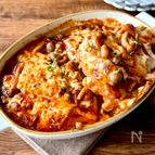 火を使わない！【デミ風チーズハンバーグ】簡単ごちそう♪