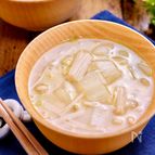 まろやかでおいしい♡『白菜とえのきのお味噌汁』