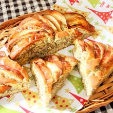 混ぜて焼くだけ♪リンゴと紅茶のケーキ