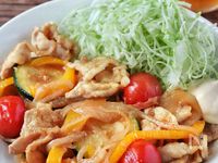 【夏野菜たっぷり生姜焼き】ご飯もお酒も楽しみたい♡