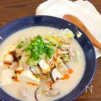 低糖質！これだけで満腹！豆腐と豚ミンチのピリ辛スープ