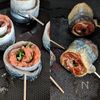 【さんまの大葉明太巻き】今日のおつまみの工程2