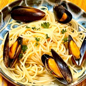 michuの作ってみた!投稿(ムール貝の白ワイン蒸し)