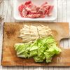 【白菜と豚肉とえのきの胡麻担々スープ】クセになる幸せのコク！の工程1