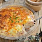 じゃがいもとコンビーフのグラタン。簡単！オーブンで洋風おかず