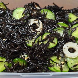 月雪由翔の作ってみた!投稿(5分で完成！【ひじきときゅうりの中華風サラダ】胡麻油香る♩)