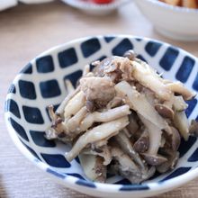 豚肉とごぼうしめじの甘味噌炒め