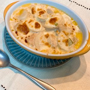 Makiの作ってみた!投稿(長いもだけで！濃厚なのに軽いトロ〜リグラタン)
