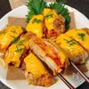 【蓮根とキムチの豚肉包みチーズ焼き】ビールもご飯も止まらない
