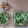 ささみとひよこ豆のデリ風レモンサラダの工程2