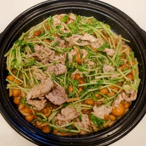 にゃんこさん🐱の作ってみた!投稿(【ワンパン】【包丁不要】豚肉となめこの和風粒マスタード炒め)