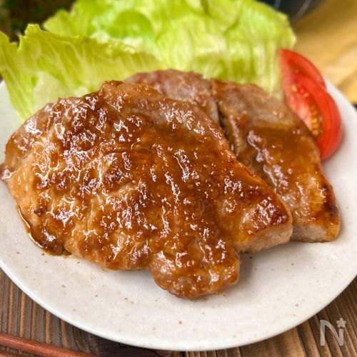 【豚肩ロースの味噌漬け】柔らかコクうま!