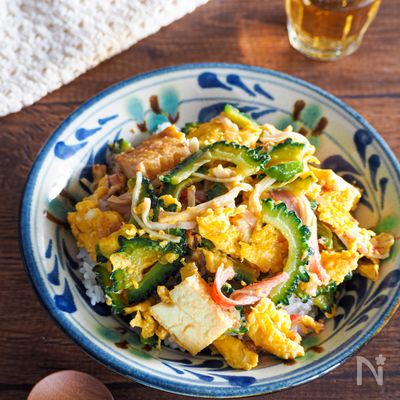 【チャンプルー丼】これ以上はないうまさ！