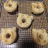 ももの作ってみた!投稿(【おからと米粉のふわふわ焼きドーナツ】卵・バター不使用！簡単)