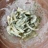 【じゃがいもと玉ねぎの青のりかき揚げ】サクサクッ♪の工程2