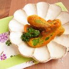 スナップえんどうのカレーフリッター