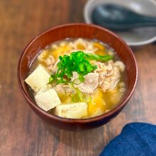 体を芯から温める！ポカポカの極上肉吸い