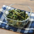 【ほうれん草のポン酢おひたし】電子レンジで簡単レシピ♪