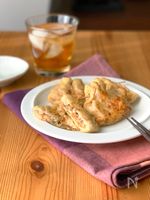 油揚げの納豆しらすチーズはさみ焼き