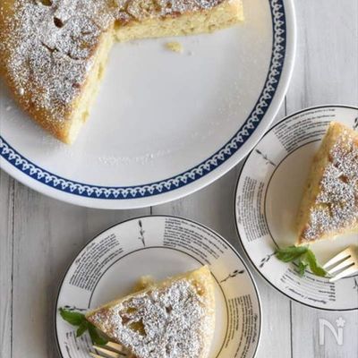 炊飯器×ホットケーキミックスで簡単!カラメルバナナケーキ