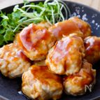 【蓮根入り♪鶏団子の甘酢あん】子ども大好き！ボリューム満点