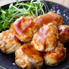 【蓮根入り♪鶏団子の甘酢あん】子ども大好き！ボリューム満点