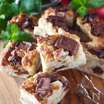 【基本材料２つ＊卵バター不使用】混ぜるだけ！簡単バナナケーキ