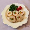 𝔂𝓾𝓶𝓲🍓の作ってみた!投稿(カラフル野菜のロールチキン)