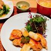 ゆ〜ほキッチンの作ってみた!投稿(【鶏肉とねぎの甘酢炒め】食材2つで簡単スピードおかず!)