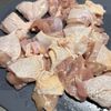 わが家の定番★鶏肉の唐揚げの工程1