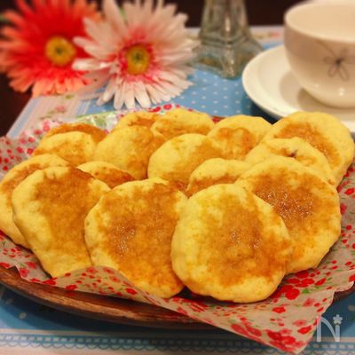 目指せ‼︎カントリーマアム焼き芋味‼︎w のしっとりクッキー