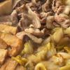 味染み美味【豚バラ白菜と厚揚げの肉豆腐】簡単•節約の工程4