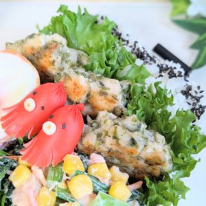 AYANO.•*¨*•.☆の作ってみた!投稿(やみつきのり塩味♡【鶏むねと蓮根のカリカリ焼き】お弁当にも◎)