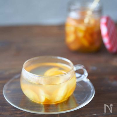 【切って漬けるだけ】はちみつ金柑茶