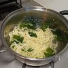 簡単!納豆混ぜそばの工程1