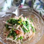 材料３つで春の味！菜の花とじゃがいもの明太子和え