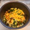 えなりんの作ってみた!投稿(ふんわり卵と小松菜のとろみ中華スープ【#簡単#スープ】)