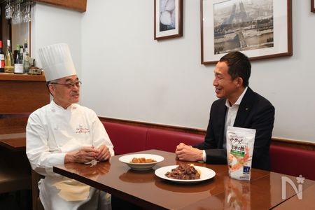 大宮シェフと藤波社長4