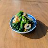 るるる♪の作ってみた!投稿(小松菜としめじ、ちくわの柚子胡椒ポン和え♪レンジで簡単副菜!)