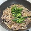 味しみコクうま♪【豚こまのプルコギ風炒め】の工程3