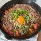 5分でごちそう！簡単すぎる！牛肉とトマトのすき焼き風
