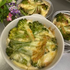 そら・ゆずの作ってみた!投稿(正月の食べ過ぎリセット✨ヘルシー【ブロツナの豆腐グラタン】)