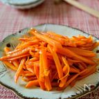 【人参しりしり】味付けは白だしだけ♪なにも作りたくない日に。
