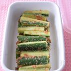 きゅうりのおかか梅味噌あえ　作り置きレシピ