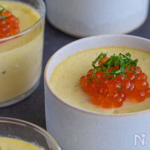 【濃厚なめらか】春キャベツのポタージュ風茶碗蒸し