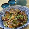 楽ラク手抜キッチン🐶🐾の作ってみた!投稿(ニンニクが効いた【あさりの酒蒸し】冷凍あさりで簡単レシピ♪)