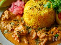 【チキンのココナッツカレー】本格スパイスカレーをワンパンで
