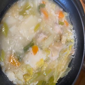 むくぐりの作ってみた!投稿(お肉ほろほろ♩参鶏湯)