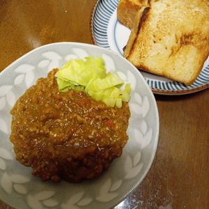 907307の作ってみた!投稿(【バタチキキーマ】いつものルウで！煮込まず作れて簡単♡)